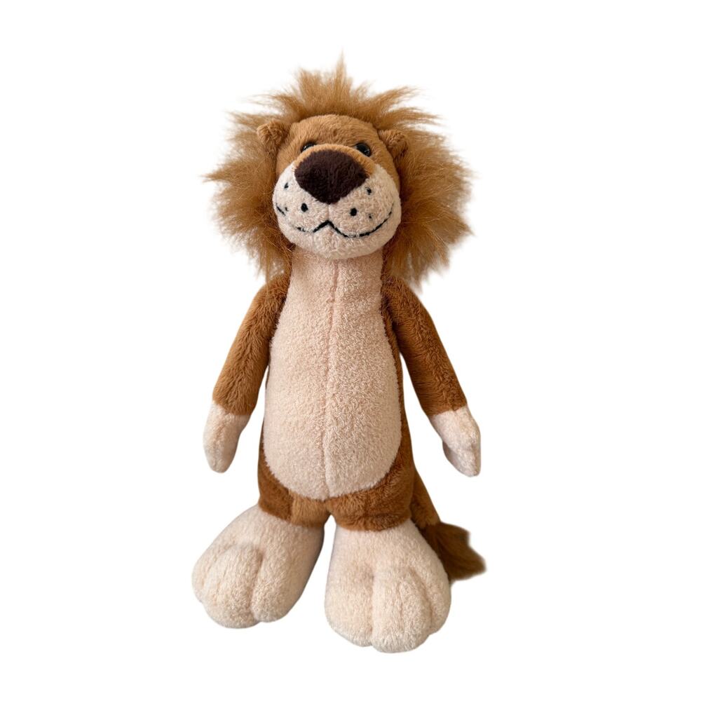 Anico Plush Toy Stuffed Lion Long Body Lion Messy Hair